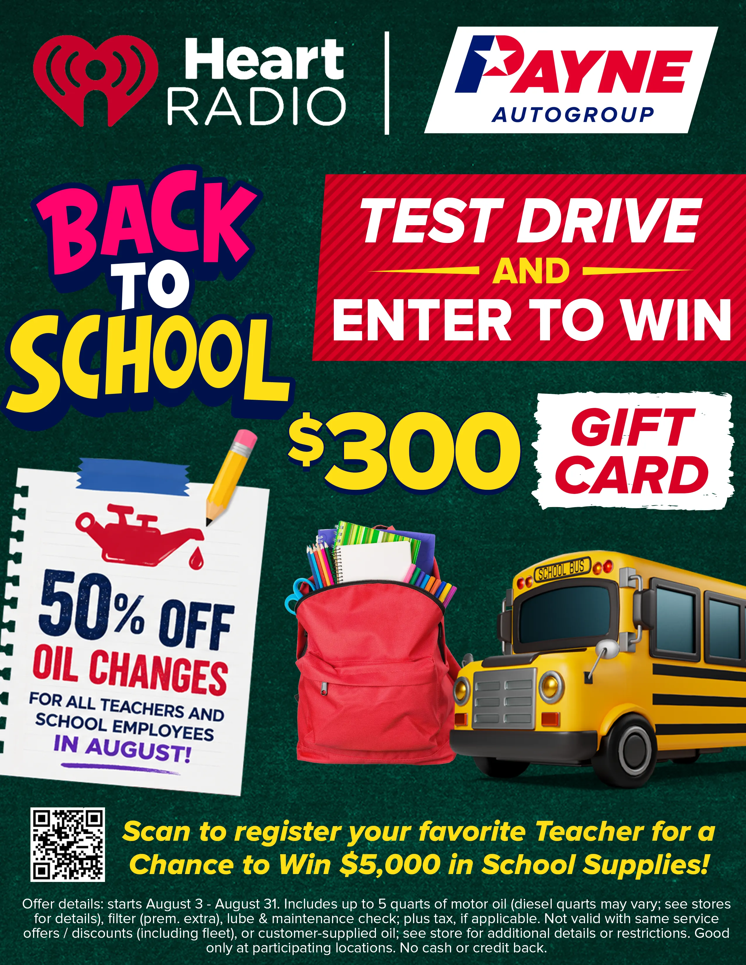 schedule a test drive 