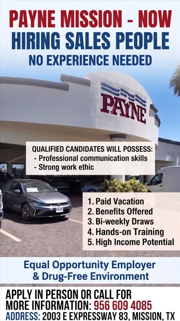 NOW HIRING