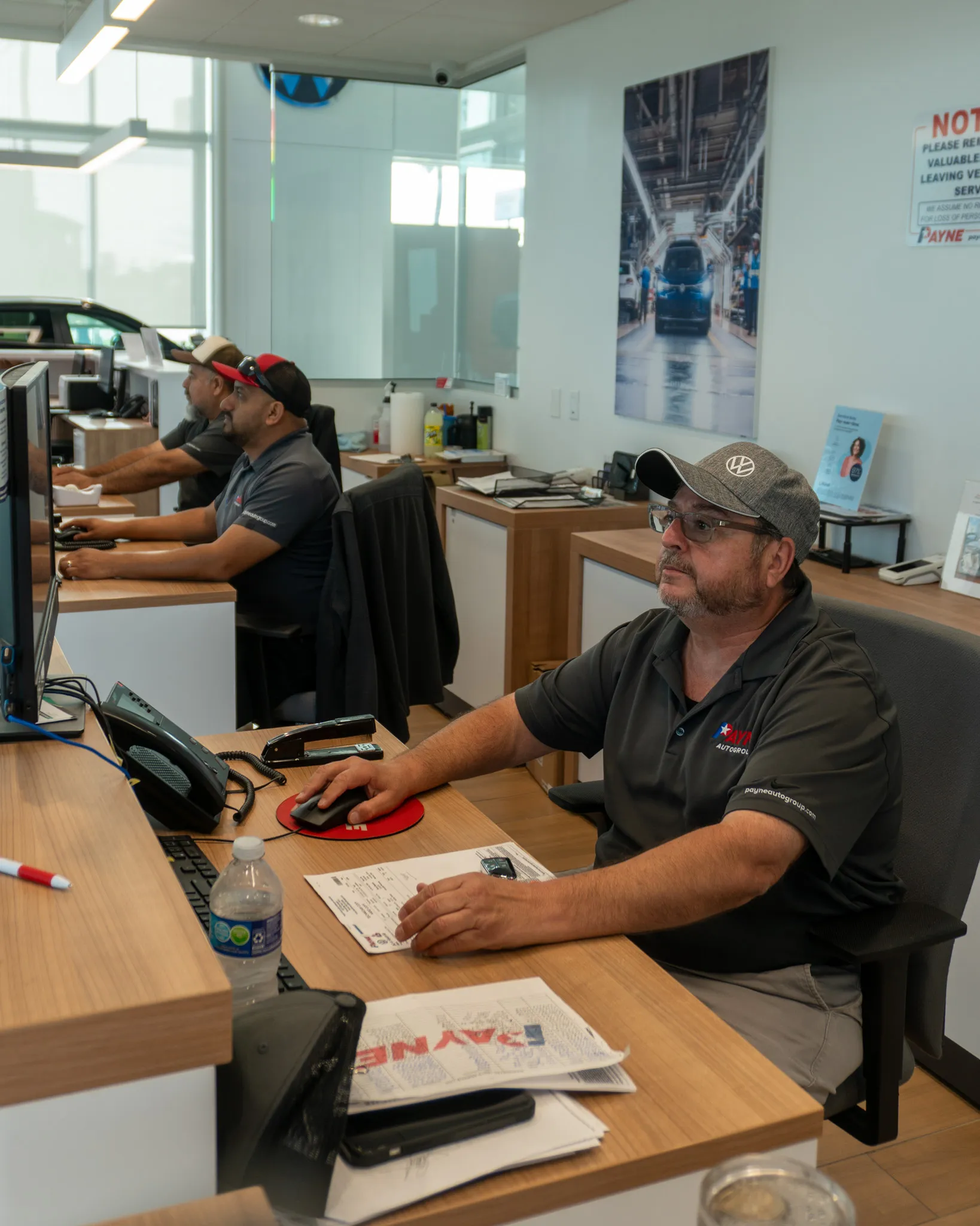 Your Volkswagen deserves exceptional care, and that's exactly what you'll find with our Service Advisors, Gumaro, Aaron, and Carlos! ?