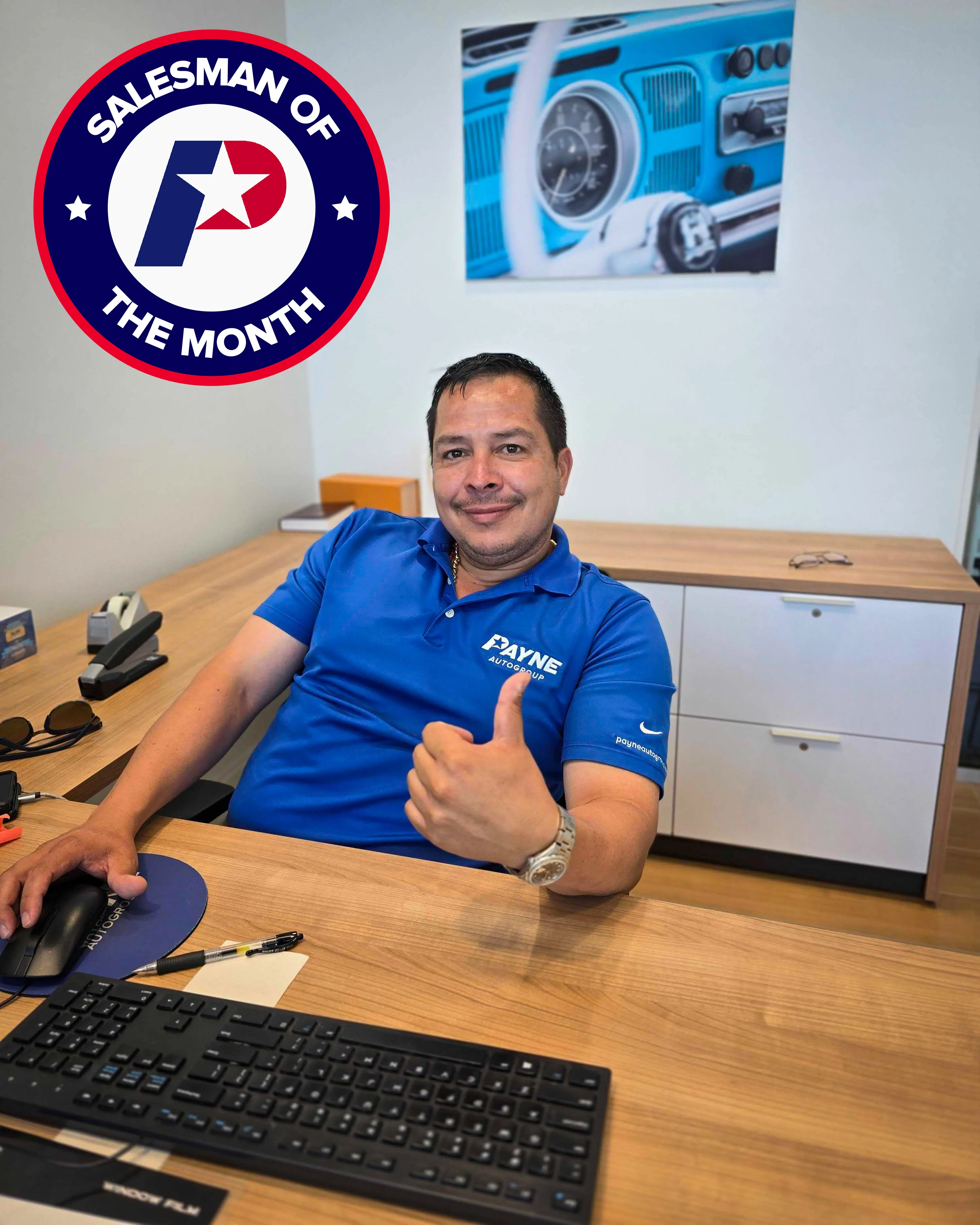 Employee of the Month award September