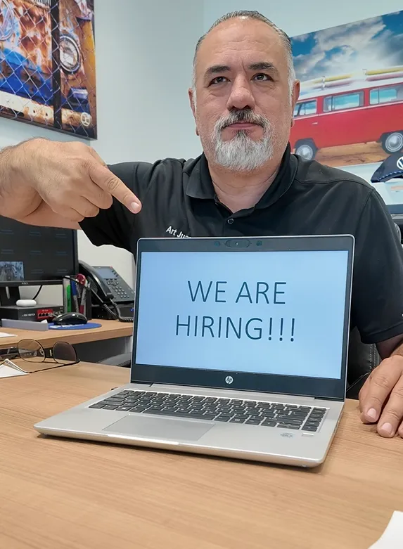 ? We will, we will... HIRE YOU! ??
