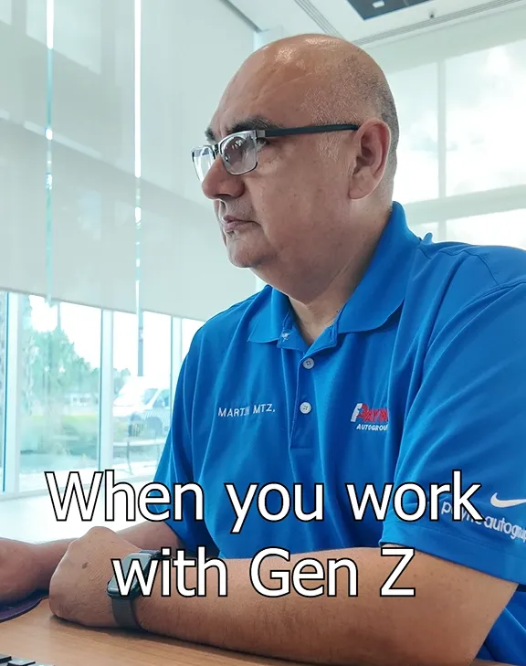 ? When Martin has no choice but to work with Gen Z, even if he doesn’t understand half the things they say! ?