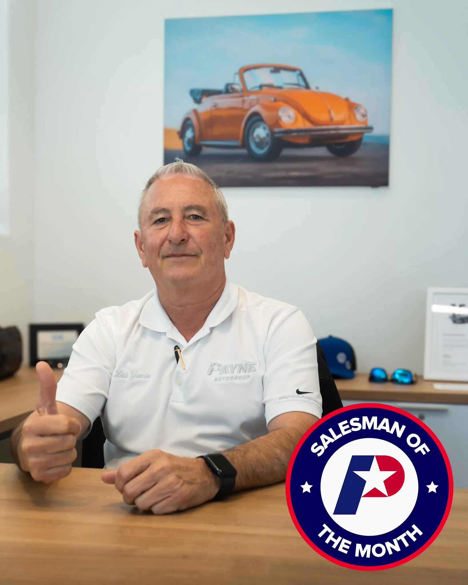 Luis Salesman of the Month