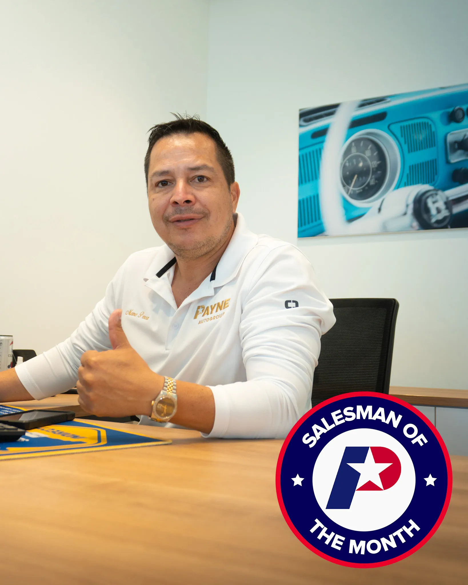 ? BIG CONGRATULATIONS TO MEMO PEREZ! ?
