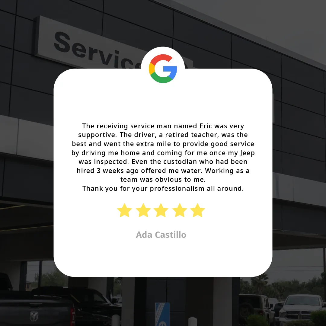 Service Customer Testimonial