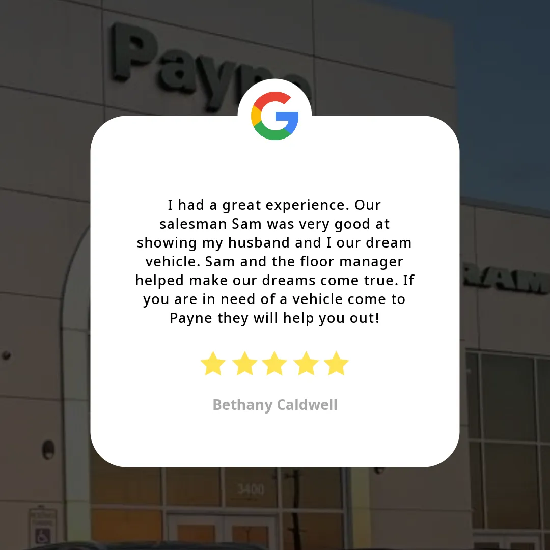 Bethany Caldwell 5 star Review!