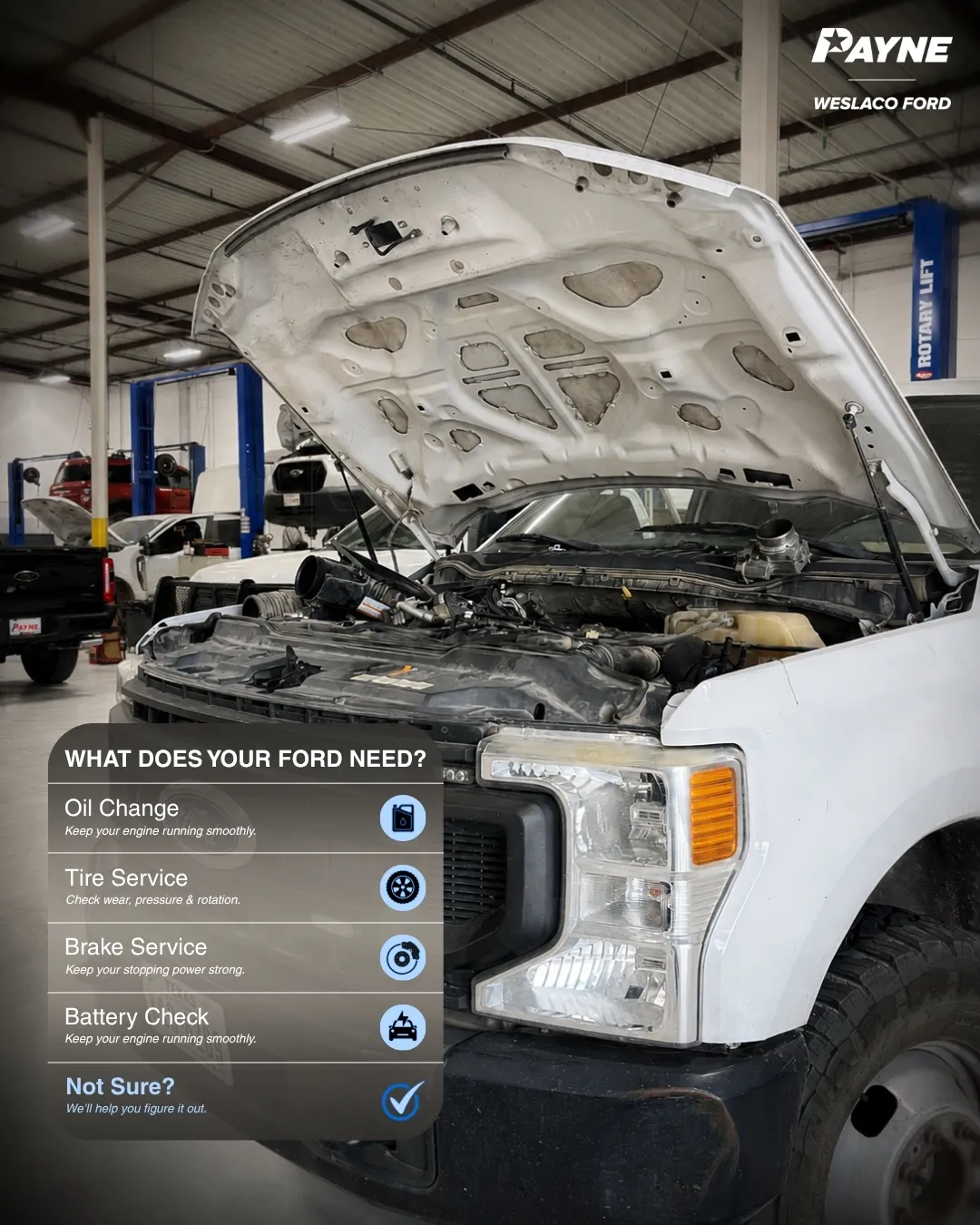 What does your Ford need?