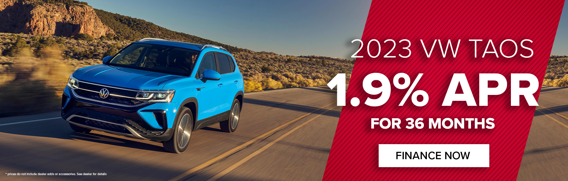 2023 Volkswagen Taos 1.9%
