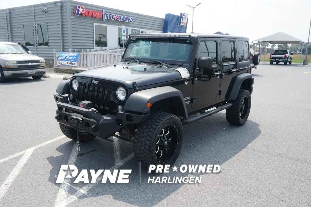 2017 Jeep Wrangler Unlimited Willys Wheeler Harlingen Texas 31659