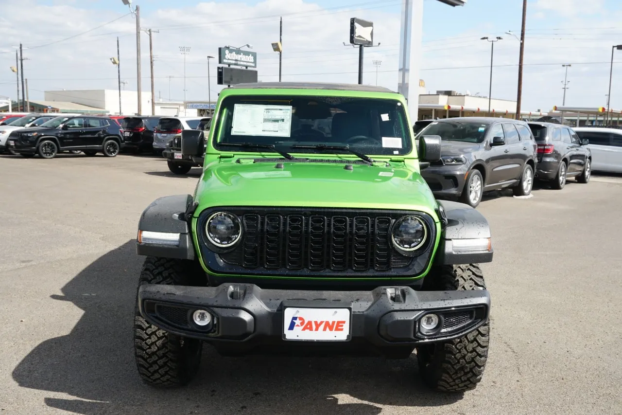 2026 Jeep Wrangler Willys 2026 Jeep Wrangler Willys