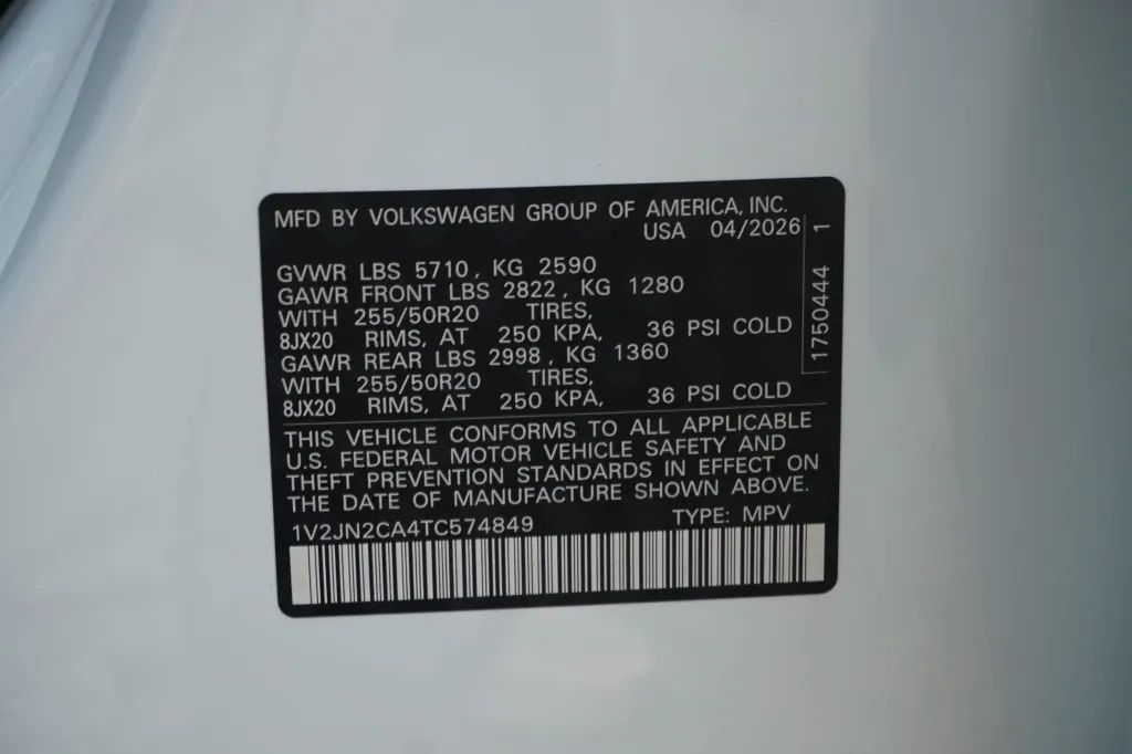 2026 Volkswagen Atlas 2.0T SE w/Technology