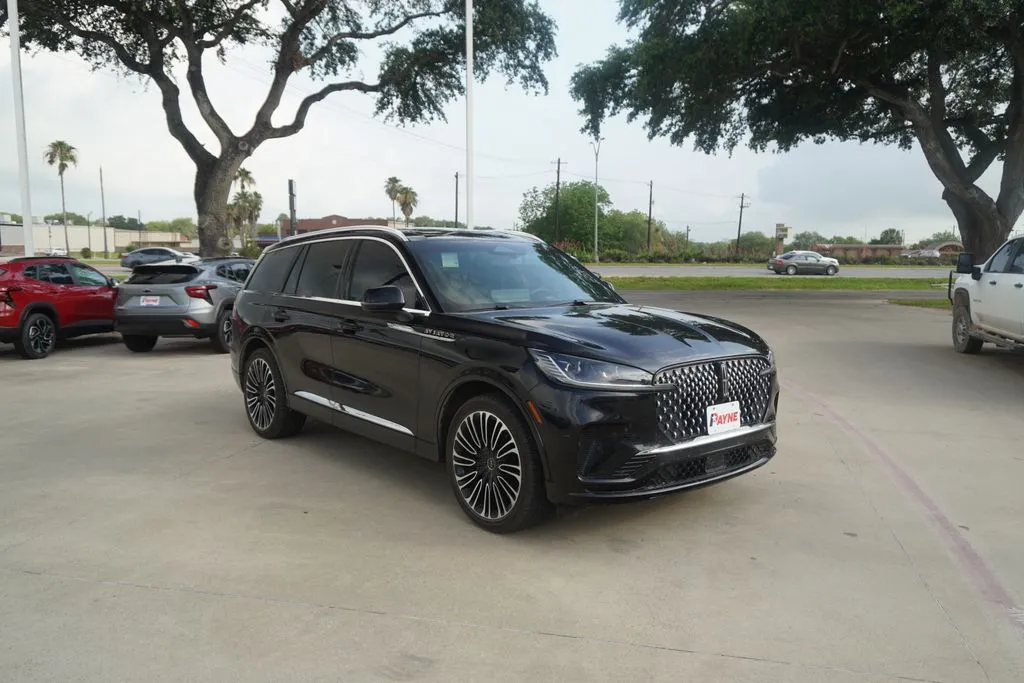 2025 Lincoln Aviator Black Label