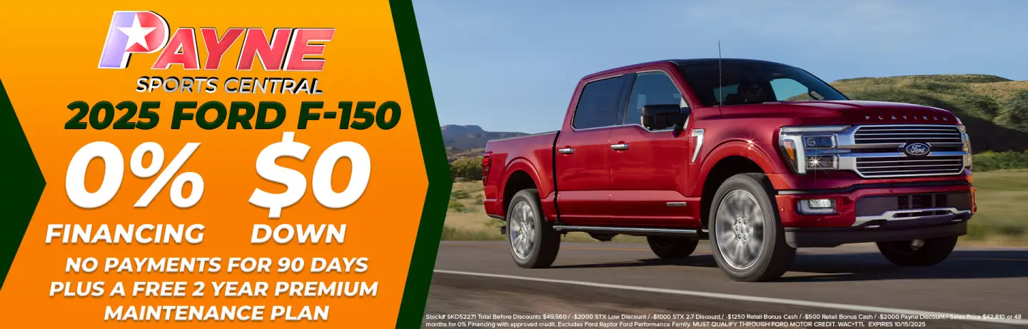 2025 Ford F150