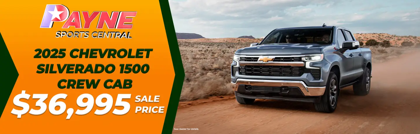 2025 Chevrolet Silverado 1500 Crew Cab $36,995
