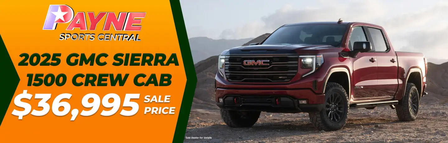 2025 GMC Sierra 1500 Crew Cab for $36,995