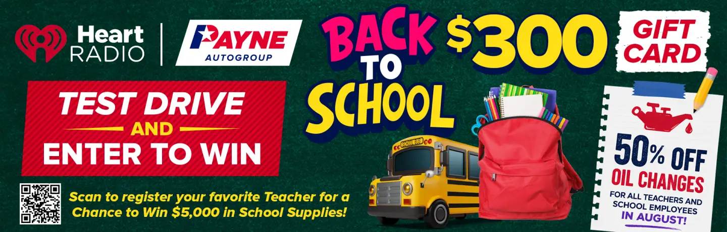 Test Drive and Enter for a Chance to Win $5,000 in School Supplies Test Drive and Enter for a Chance to Win $5,000 in School Supplies