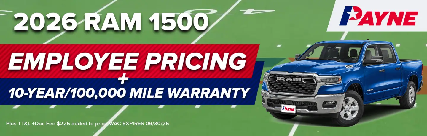 RAM 1500 September Offer RAM 1500 September Offer