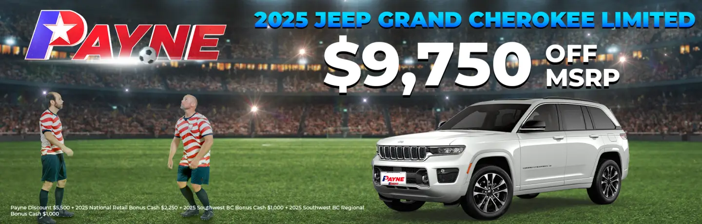 Buy a 2025 Jeep Grand Cherokee Limited for $9,750 OFF MSRP Buy a 2025 Jeep Grand Cherokee Limited for $9,750 OFF MSRP