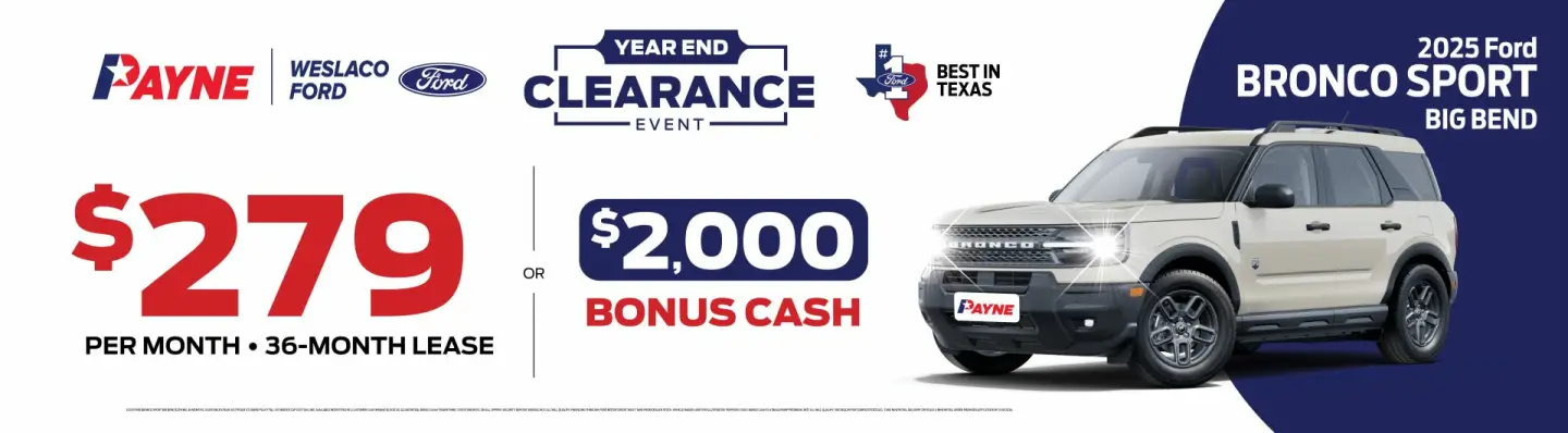 2025 Bronco Sport Big Bend